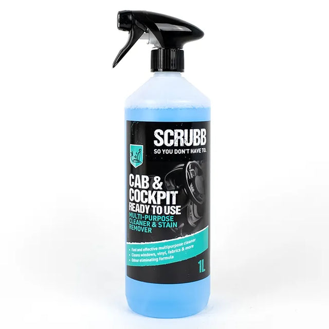 SCRUBB Cab & Cockpit Cleaner & Stain Remover 1L