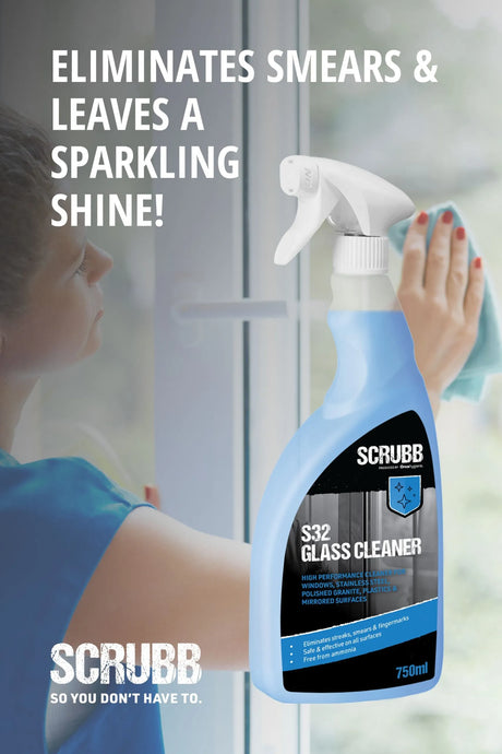 SCRUBB Glass Cleaner 750ml