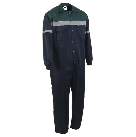 Safety Deluxe Boilersuit Navy/Green