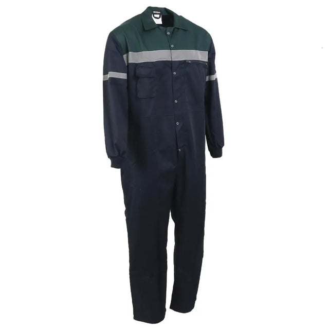 Safety Deluxe Boilersuit Navy/Green