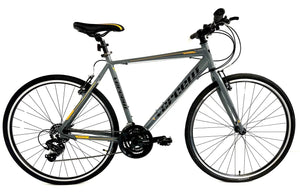 Vercelli Sahara 700c Men's Bike 17" - Lightweight Alloy Frame with Shimano 21-Speed Gearing