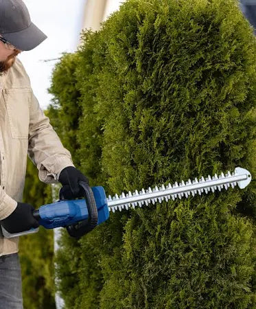 Scheppach 20V Cordless Electric Hedge Trimmer C-HT570-X with Battery & Charger