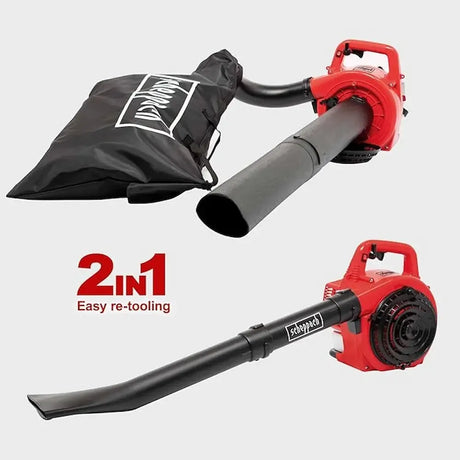 Scheppach 4-in-1 Petrol Leaf Blower Vac and Blower | LBH2600P | 25.4cc