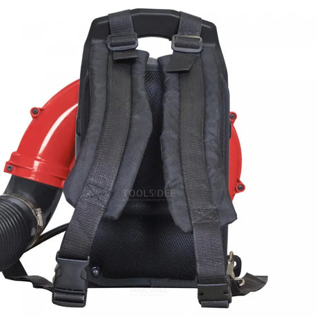 Scheppach 51.7cc Backpack Petrol Leaf Blower | 295km/h Air Speed, Anti-Vibration LB5200BP