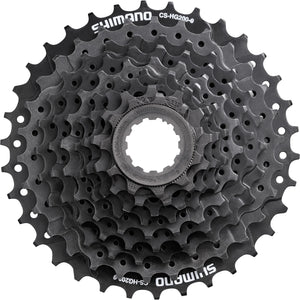 Shimano CS-HG201 9-Speed Cassette 11-34T | Durable MTB Cassette with Hyperglide Technology