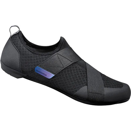 Shimano IC1 (IC100) Indoor Cycling Shoes, Black, Size 47 - Breathable and Secure Fit