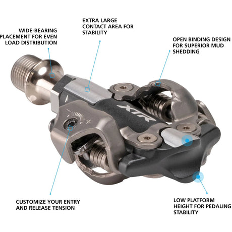 Shimano PD-M9100 XTR XC Race Pedals | Lightweight SPD | MTB & Cyclocross