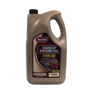 Tecnol SHPD E7 15W/40 Engine Oil 5 Litre