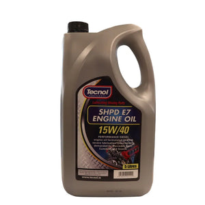 Tecnol SHPD E7 15W/40 Engine Oil 5 Litre