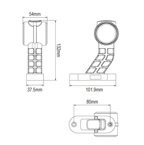 247 LED Side Marker Lamp - Left