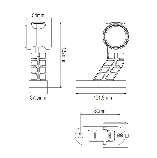 247 LED Side Marker Lamp - Right