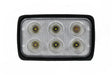 Side-Mounted 6 LED Work Lamp - 24W Flood Light, 2400 Lumens (53434)