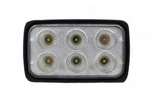 Side-Mounted 6 LED Work Lamp - 24W Flood Light, 2400 Lumens (53434)