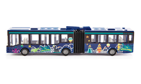 Siku 1:87 Park & Ride Hinged Bus - Articulated City Bus Model with Flexible Joint