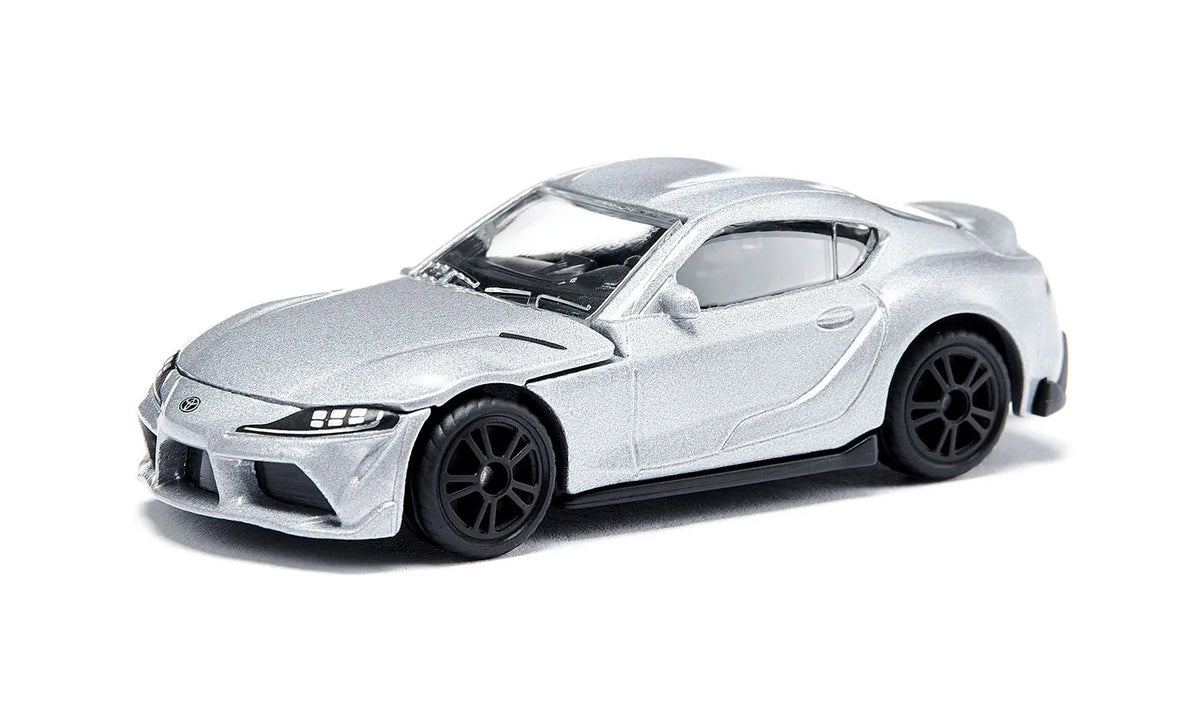 Siku 1:87 Toyota GR Supra - Diecast Sports Car with Detailed Engine and Sport Styling