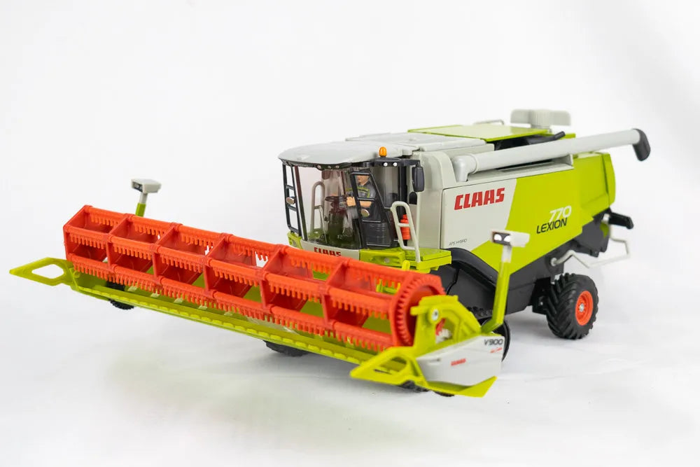 Siku Claas Lexion 770 on Tracks with Transport Trailer