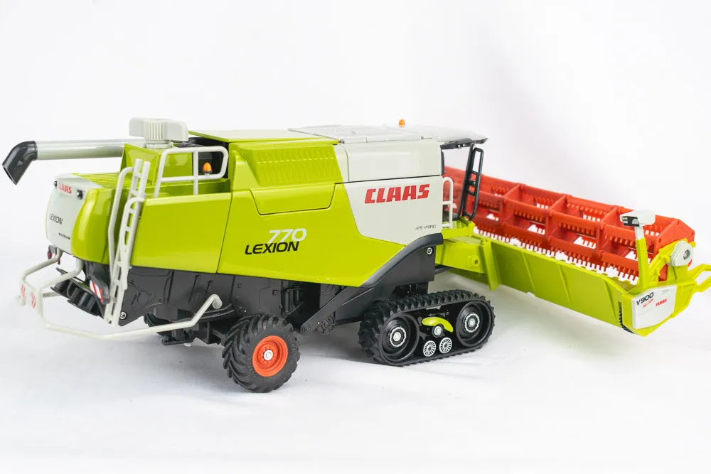 Siku Claas Lexion 770 on Tracks with Transport Trailer