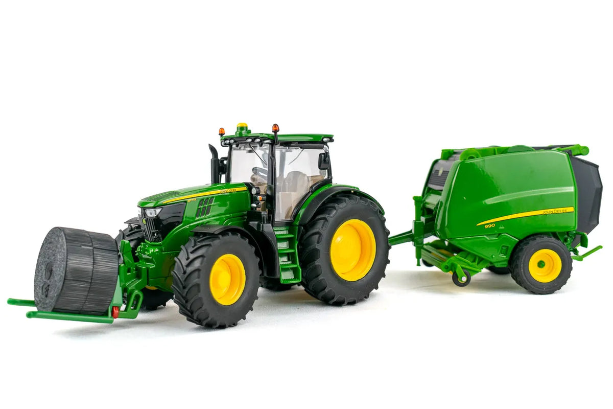 Siku John Deere 6175R Tractor with Baler