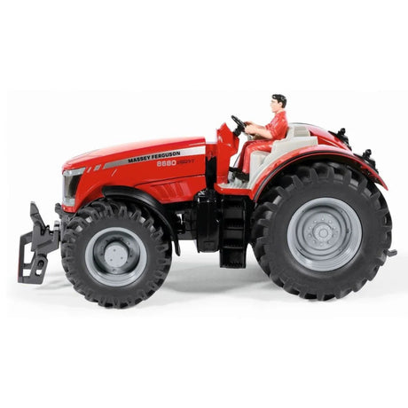  Siku Massey Ferguson 8680 with front bale lifter