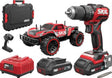 Skil CD1E3075RC Brushless Cordless Hammer Drill - Powerful 20V Max Tool with Digital Motor & Long-Lasting Battery - 5 Year Warranty + RC Car