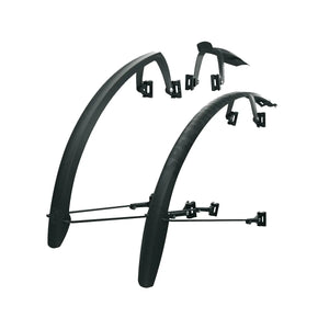 SKS Speedrocker Mudguard Set SKMSPEEDB - Gravel & Road Bike Fenders for 700c Tyres 32-42mm