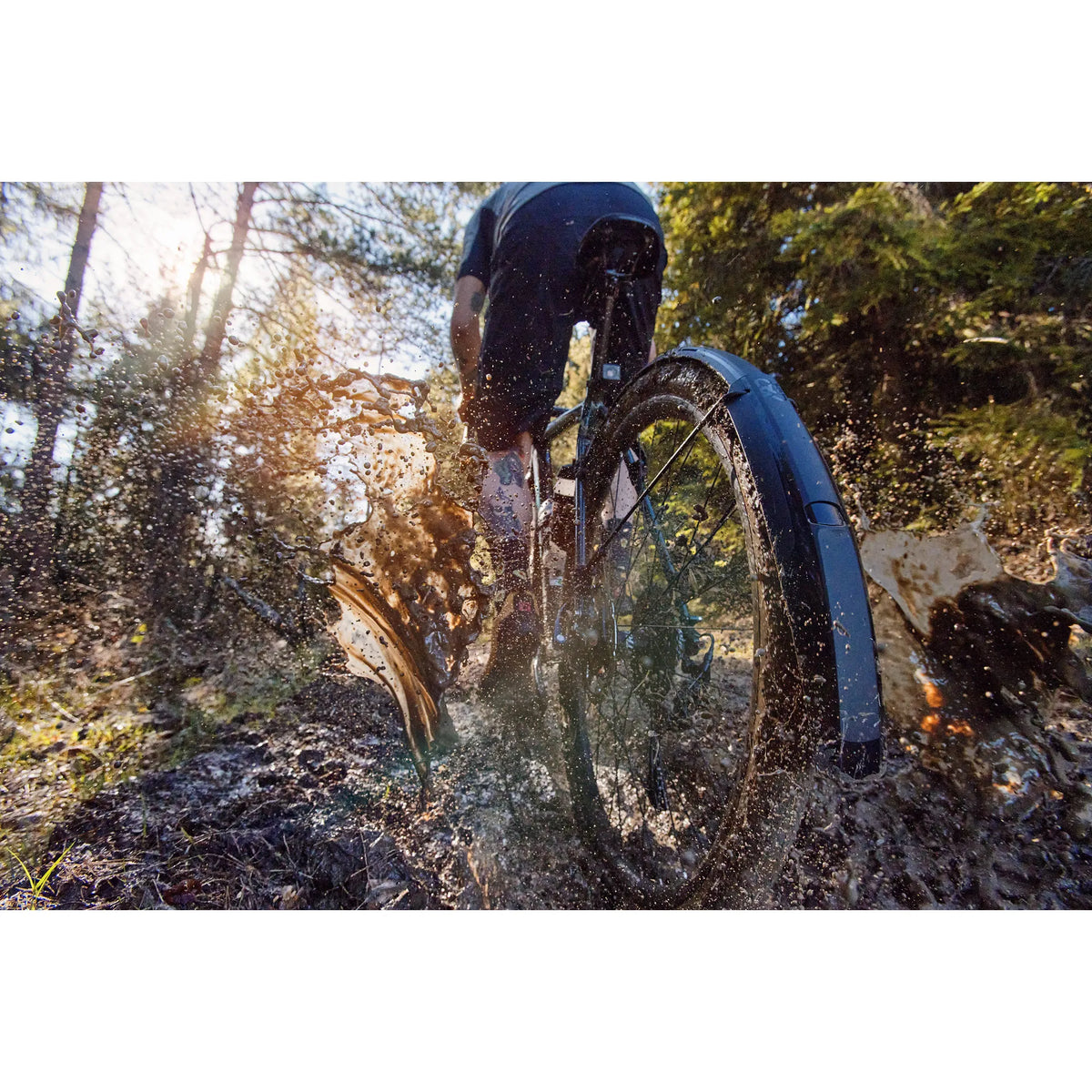SKS Speedrocker Mudguard Set SKMSPEEDB - Gravel & Road Bike Fenders for 700c Tyres 32-42mm