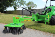 Slanetrac RB80 Mini Digger Block Paving Brush Cleaner Attachment