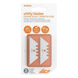 Slice 10524 Replacement Blades - Rounded Ceramic Safety Blades (2-Pack)