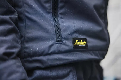 Snickers 1158 AllroundWork Navy/Black Winter Jacket  Medium - Insulated & Water-Repellent Workwear