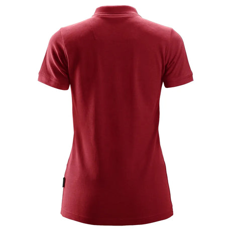Snickers 2702 Women’s Red Polo Shirt 