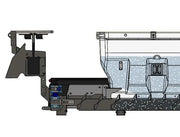 SnowEx Helixx Poly Hopper Salt Spreader 11790