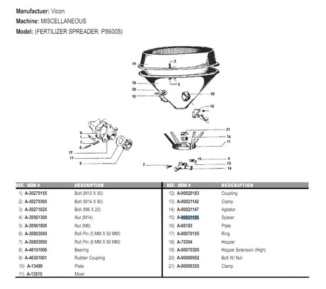 Spacer 90021155