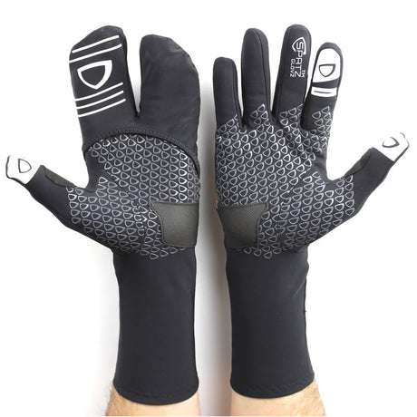 Spatz GLOVZ Race Gloves with Fold-Out Wind Blocking Shell - High Performance Cycling Gloves
