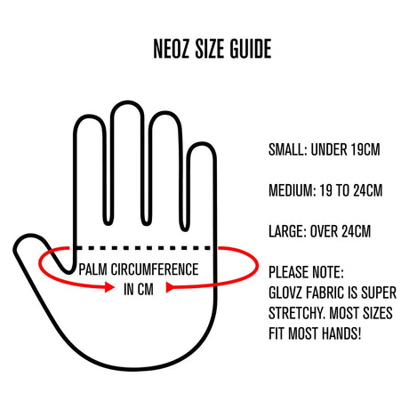 Spatz NEOZ Thermal Neoprene Rain Gloves - Waterproof, High-Grip Cycling Gloves for Cold Weather