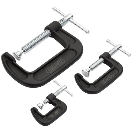 Draper Heavy Duty G-Clamp Set (3 Piece)
