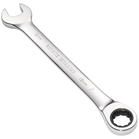 Draper Metric Ratcheting Combination Spanner, 19mm