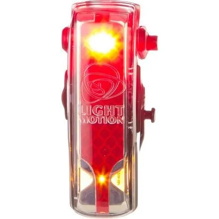 Light and Motion Vis 180 50 Lumen Bike Tail Light Rechargeable - Silver Moon