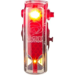 Light and Motion Vis 180 50 Lumen Bike Tail Light Rechargeable - Silver Moon