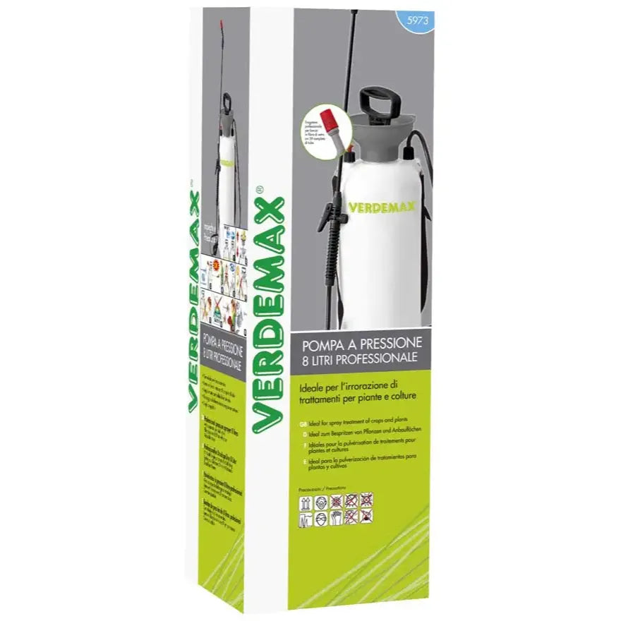 Verdemax 8L Professional Pressure Sprayer