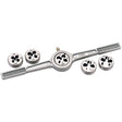 Draper Circular Metric Die and Holder Set (6 Piece)