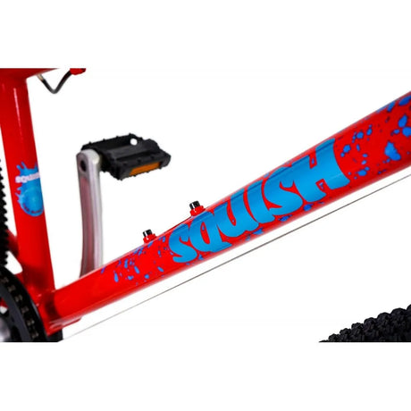 Squish 26" Kids Bike 13" Frame - Lightweight Alloy Frame, 8-Speed Shimano, Red