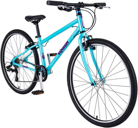 Squish 26" Aqua - Lightweight 15" Frame Kids Bike with Shimano 8-Speed
