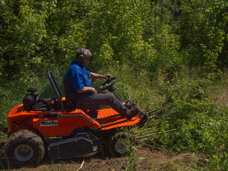 Stella Racoon 95 Municipal Ride-on Flail Mower