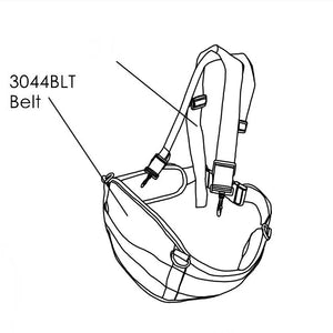 SWP Proline PAPR Belt 3044BLT - Replacement Waist Belt for Stealth XG, Proline & Digi-Air Units