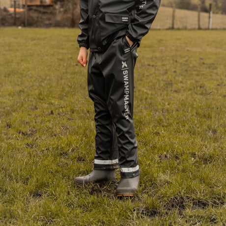 Xpert Swampmaster No-Sweat Junior Waterproof Trousers Navy