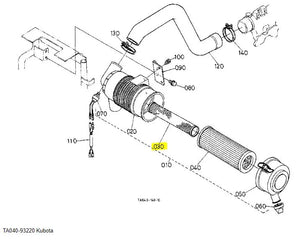 TA040‑93220 Kubota Inner Air Cleaner Element Assembly