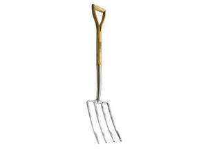 Tala Stainless Steel Digging Fork with Ash Handle