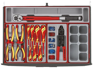 Teng Tools 26" Pro Mega Master TT Tool Kit 1001 Pieces Black