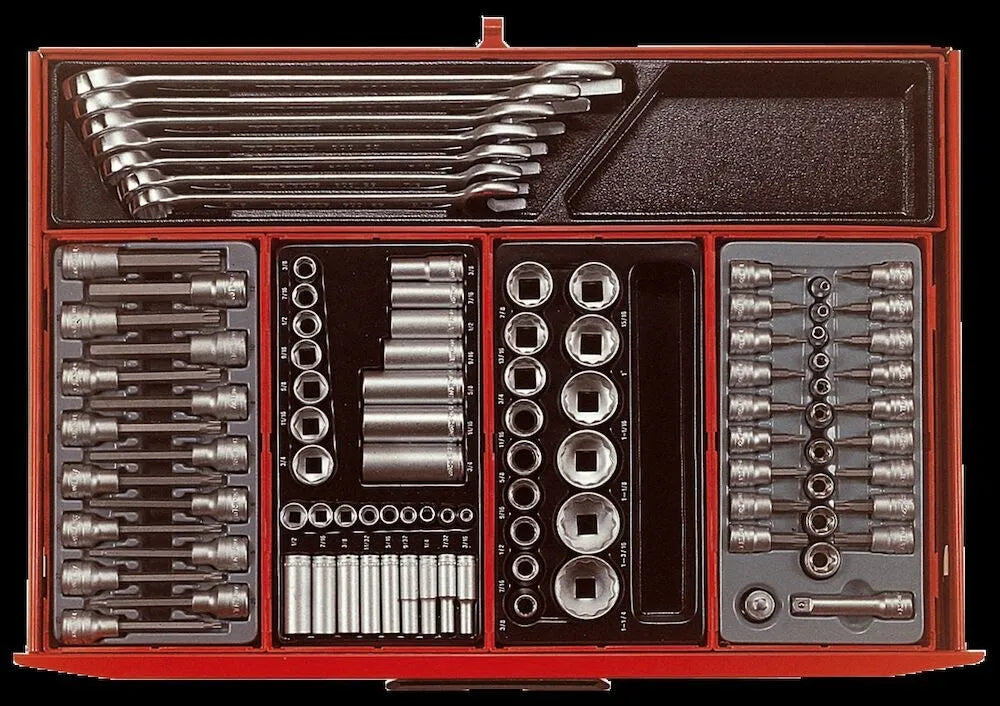 Teng Tools 26" Pro Mega Master TT Tool Kit 1001 Pieces Black