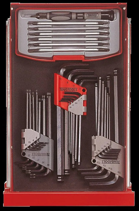 Teng Tools 26" Pro Mega Master TT Tool Kit 1001 Pieces Black